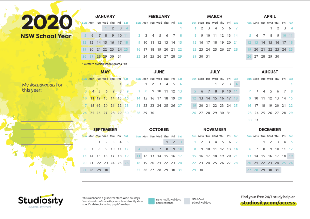 School Holidays 2022 Nsw Australia
